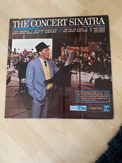Frank Sinatra The Concert Sinatra Vinyl 1963 LP Stereo R9-1009