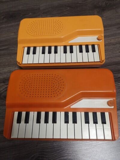 Vintage Rare Old Children's Toy Soviet USSR Piano Synthesizer "ELEKTRONIKA"