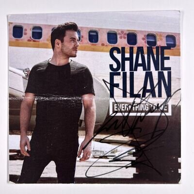 Shane Filan Westlife Signed Photo Original Authentic From The Collection Of B.M