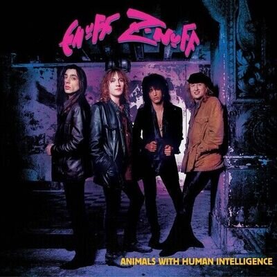 Enuff Z'nuff - Animals With Human Intelligence - Blue/red splatter [New Vinyl LP
