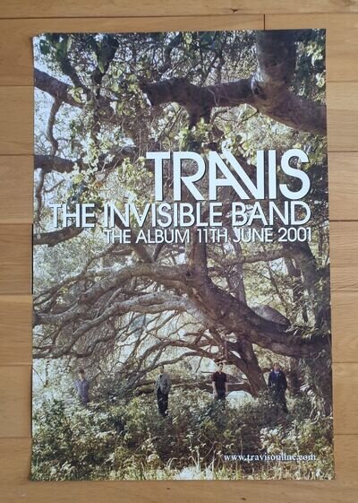 Travis The Invisible Band Promotional Posters Ultra Rare