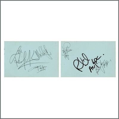 AC/DC Manchester 1980 Autographs (UK)