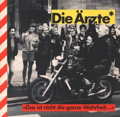 Die Ärzte - Das Ist Nicht Die Ganze Wahrheit... GER LP 1988 + OIS '