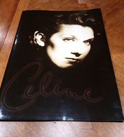 Double-signed Celine Dion Falling Into You Tour program