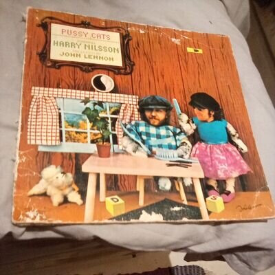 vinyl record John Lennon and Harry Nilsson