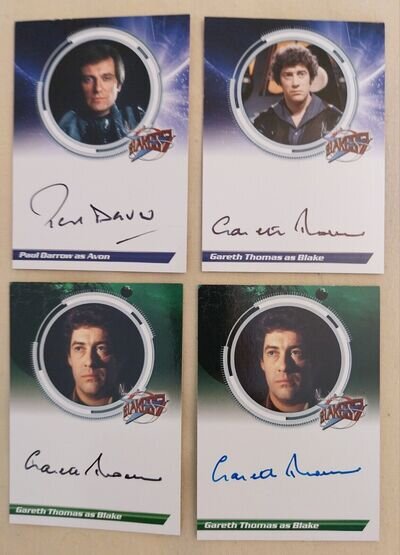 Blake's 7 Autograph Card Collection