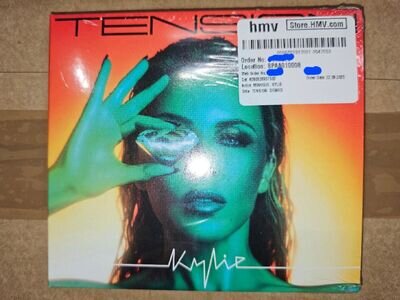 Kylie Minogue Tension CD & Signed Autographed Insert ✅