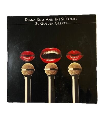 Diana Ross LP - Diana Ross and the Supremes - 20 Golden Greats Vinyl Record
