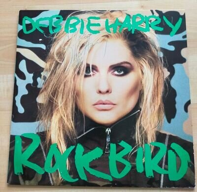 Debbie Harry, "Blondie" - Rockbird Autographed Hand Signed Vinyl LP NM/VG+
