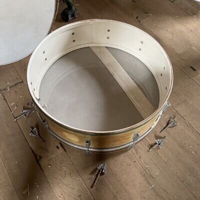 Vintage Ludwig 8x 28” Marching Bass Drum corps Keystone Rare Size.