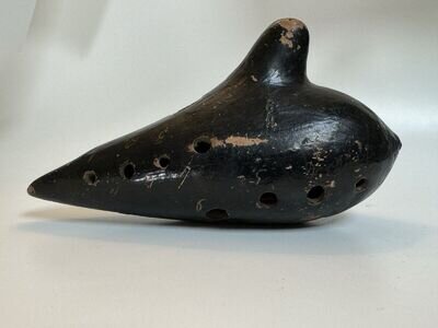 Early EWA Austria Clay Ocarina Flute Potato Instrument Pottery #69