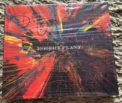 AUTOGRAPHED Robert Plant - Digging Deep - 7" Vinyl Box Set LED ZEPPELIN LP