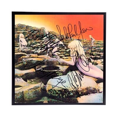 LED ZEPPELIN Autographed Album Cover Reprint. Frame Included. Make an offer!