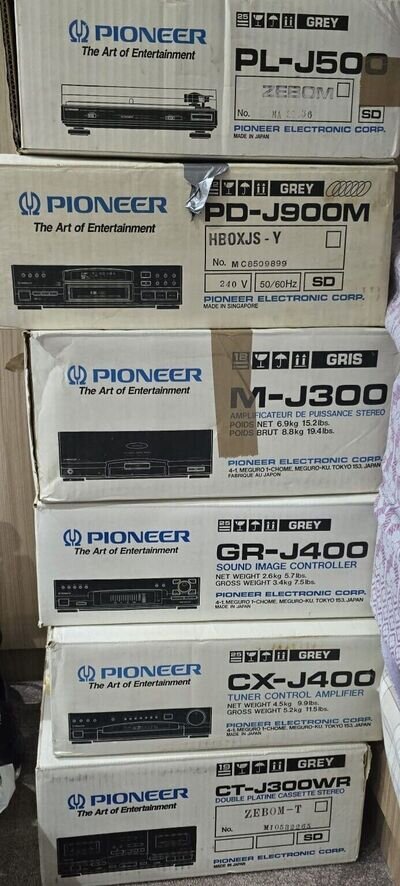 pioneer hifi system