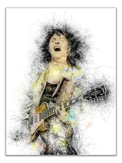 Marc Bolan T Rex Full Colour Satin Poster Mickey Finn Glam Rock 3 Sizes