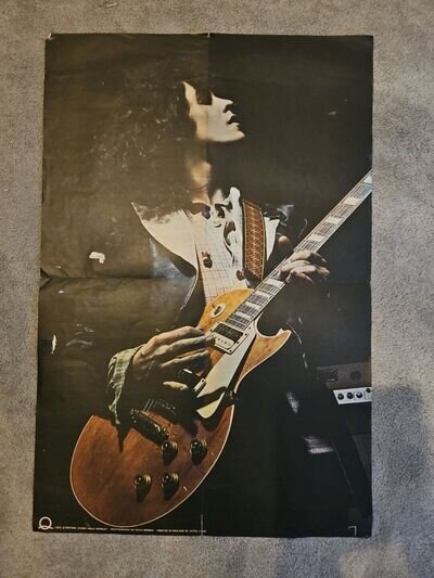 Marc Bolan T Rex 1972 Q Poster