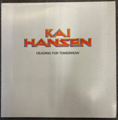 Heading for Tomorrow by Kai Hansen (Gamma Ray), vinyl lp, 1989 Noise Int CG W28