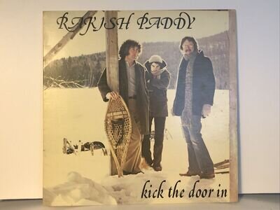 Signed Autographed Rakish Paddy Kick The Door In 12in Album Vinyl Record LP