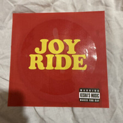 Kesha Joy Ride Vinyl 7" Red New Sold Out