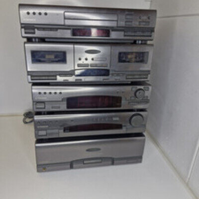 Pioneer M-J200 Hifi Stack System 5x Seperates- Spares Or Repair