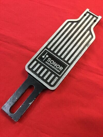 VINTAGE SONOR BASS DRUM/HIGH HAT PEDAL FOOTREST