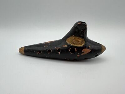 Vintage Guido Bondi 1C Sweet Clay Potato Flute Ceramic