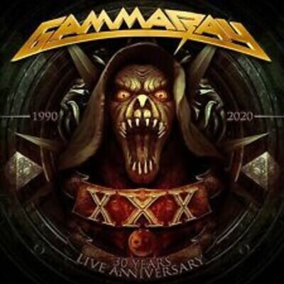 Gamma Ray : 30 Years Live Anniversary VINYL 12" Album with Blu-ray 4 discs