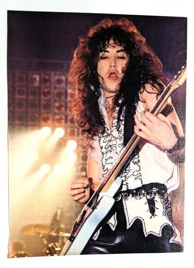 JAKE E LEE LIVE / OZZY OSBOURNE / BADLANDS / MAGAZINE FULL PAGE PINUP POSTER (3)