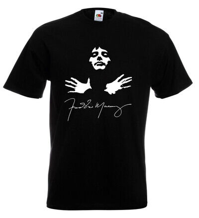 Freddie Mercury Queen Autograph T Shirt S - 5XL
