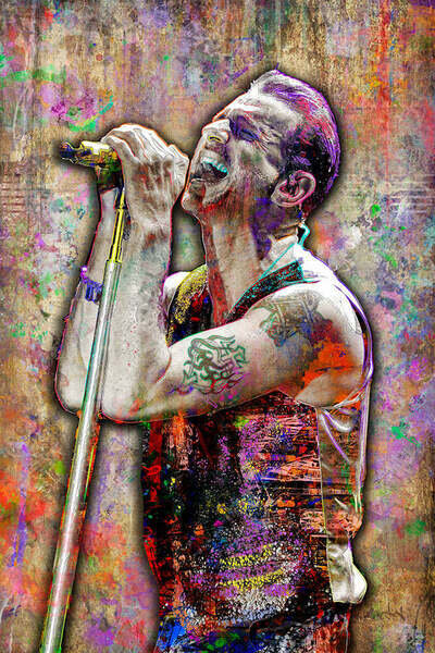Depeche Mode Poster, Dave Gahan Gift, Depeche Mode Free Shipping US