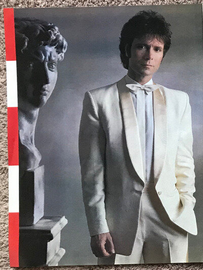 CLIFF RICHARD - 1983 Full page UK magazine poster