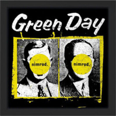 Green Day - Nimrod - Official Album Cover Size Framed Print
