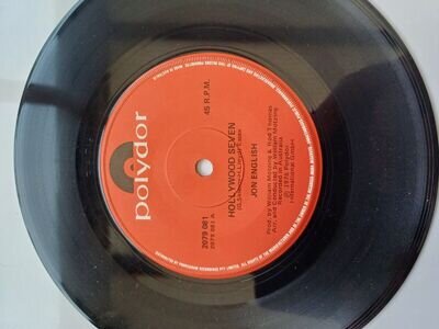 Jon English Hollywood Seven 7"