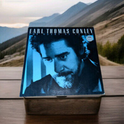 Earl Thomas Conley Album Lp The Heart Of It All Vgc+ Vinyl Modern Country