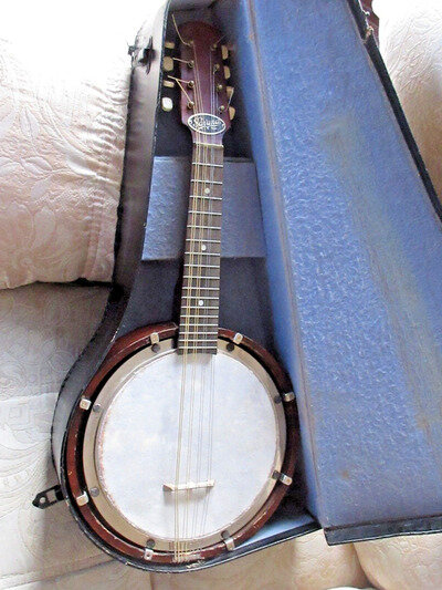 Savannah vintage 4 string banjolele banjo