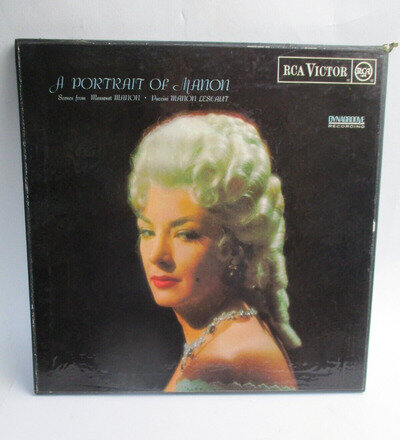 Anna Moffo – A Portrait of Manon 2xLP Box Set with Booklet (RCA Victor RE 5512/3