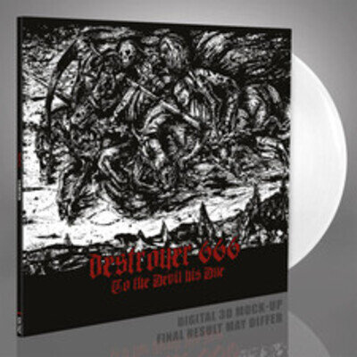 DESTROYER 666 TO THE DEVIL HIS DUE (LTD.WHITE VINYL) LP New 822603275612