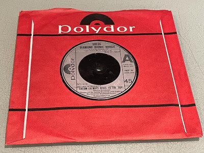 Gregg Diamond Bionic Boogie - Cream (Always Rises To The Top) - Vinyl 7" Single