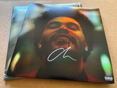 NEW SUPER RARE The Weeknd - After Hours Holographic Vinyl 2xLP SIGNED