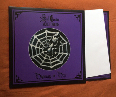PAUL CHAIN highway to hell 12" DOOM METAL arc WITCHFINDER GENERAL pentagram