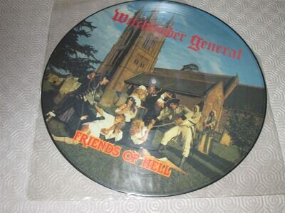 WITCHFINDER GENERAL - FRIENDS OF HELL - PICTURE DISC - ORIG 1983 PRESS UNPLAYED