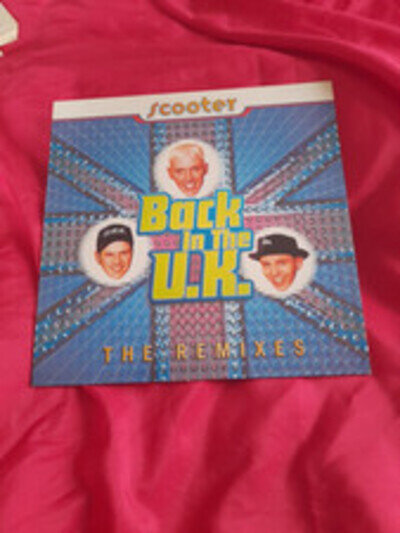 Scooter Back In The Uk The Remixes 12" Vinyl 5 Remixes