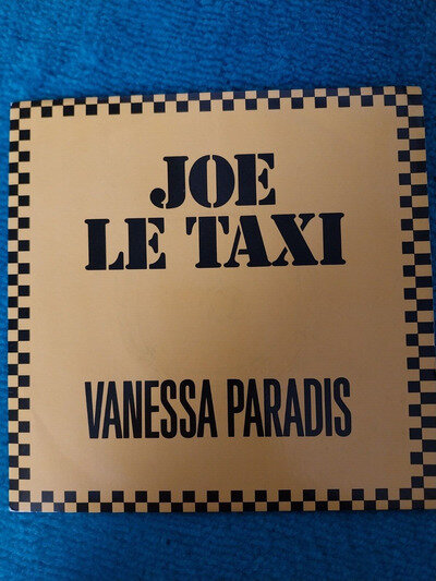 Vinyl 7' Single Vanessa Paradis - Joe Le Taxi (1988)