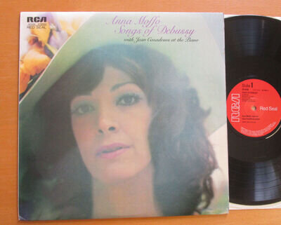 SB 6890 Anna Moffo Songs Of Debussy Jean Casadesus 1971 RCA Stereo EXCELLENT