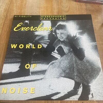 Everclear - World Of Noise - VERY FIRST PRESS ( FIRELP 46 A-1-1-1) 1995 Clear Lp