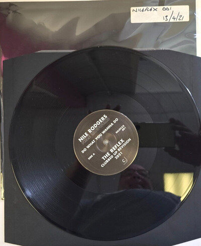 Nile Rodgers – Do What You Wanna Do the Reflex Revisions 12" vinyl record 2021
