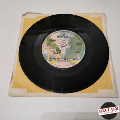 debby boone you light up my life 7" vinyl record very good condition