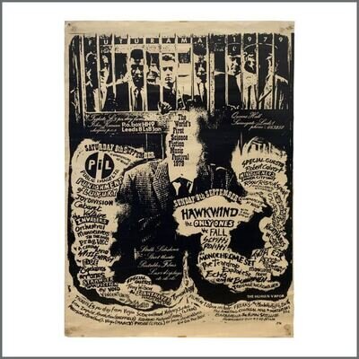 Joy Division PIL The Fall Futurama Music Festival Poster 1979 (UK)