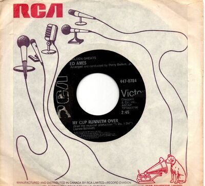 Ed Ames:Try to remember/My cup runneth over:RCA Canada:Re-Issue