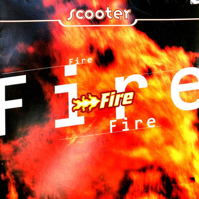SCOOTER - FIRE - TRANCE IBIZA 90S 2000 DANCE 12” VINYL RECORD DJ
